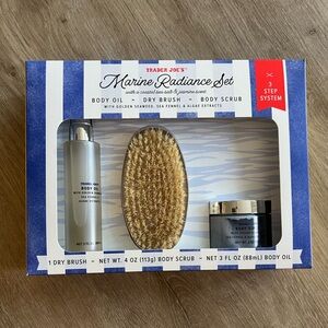Trader Joe's Marine Radiance Set - Blue and Silver Packaging- NWT